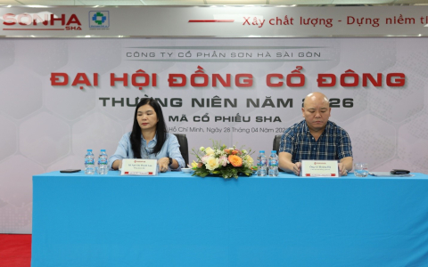 SHA TỔ CHỨC THÀNH CÔNG ĐẠI HỘI ĐỒNG CỔ ĐÔNG THƯỜNG NIÊN NĂM 2026