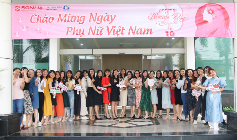 Sơn Hà Sài Gòn tổ chức 20/10 cho CBCNV nữ công ty